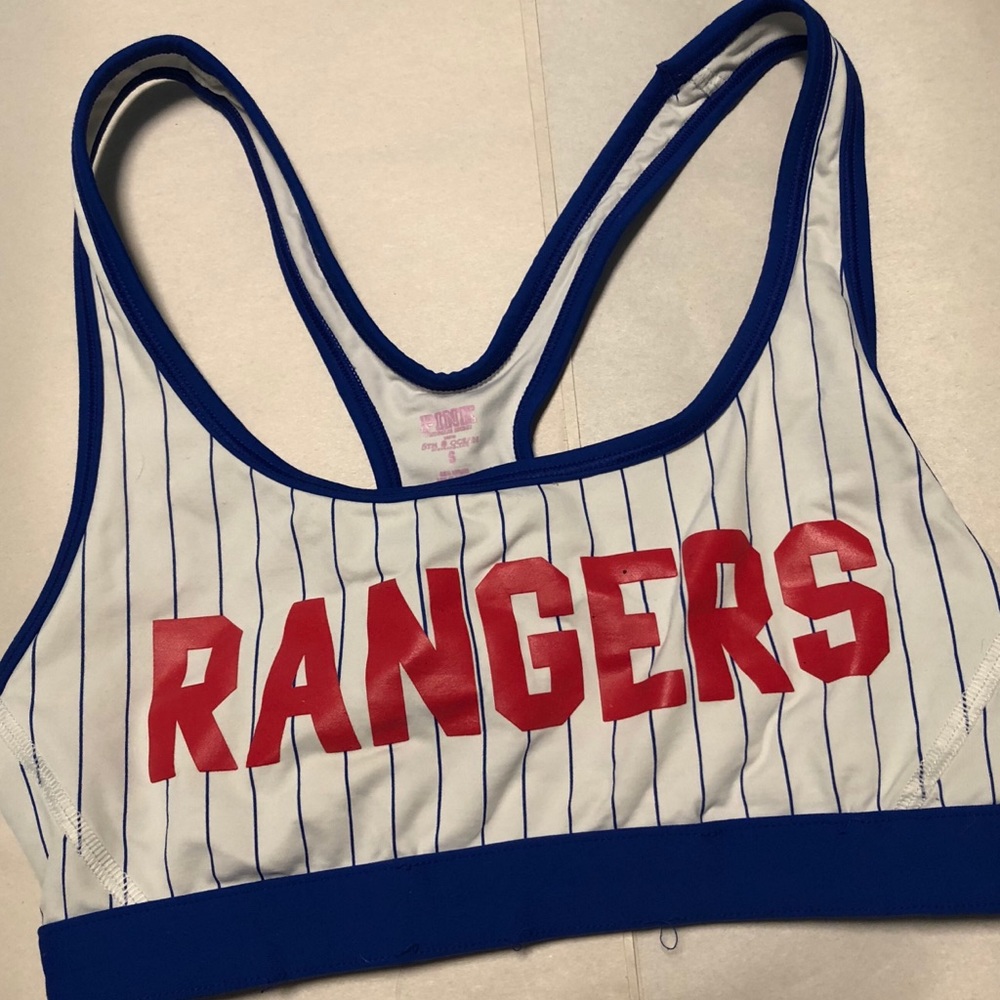 Victoria Secret Texas Rangers Sports-bra
